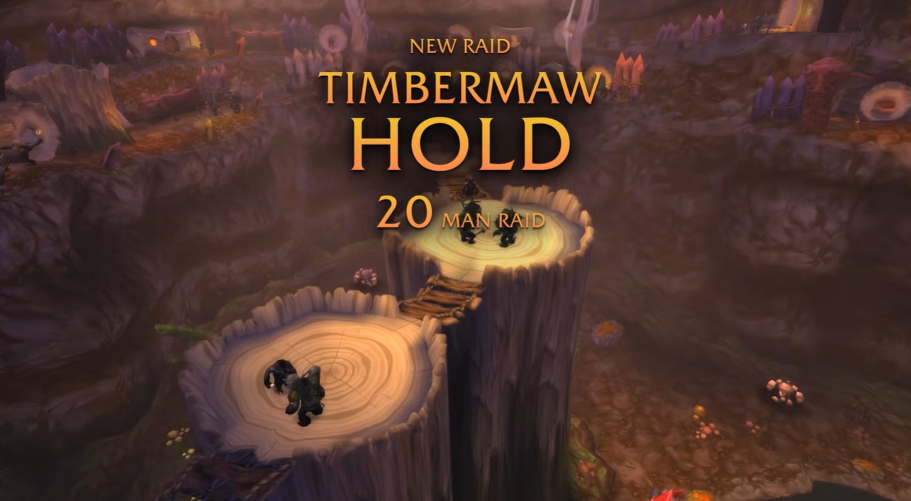 Turtle WoW advertising Timbermaw Hold 20-man raid