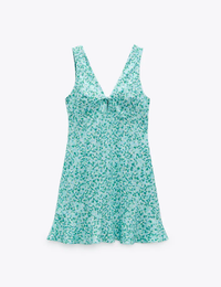 Zara Floral Print Dress | $45.90