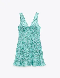 Zara Floral Print Dress | $45.90/£27.99