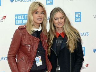 Cressida Bonas and her sister Isabella