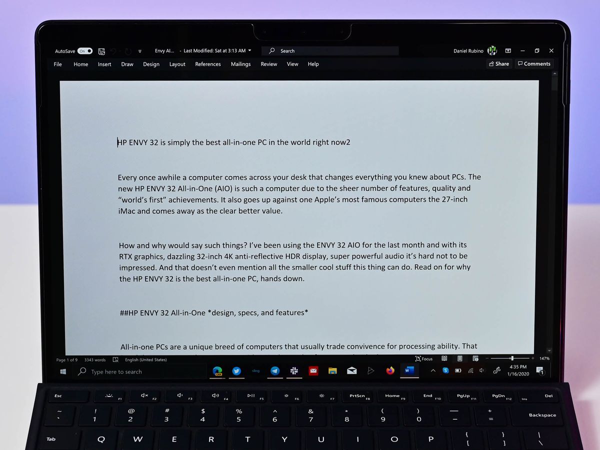 PanzerGlass Privacy Screen for Surface Pro X
