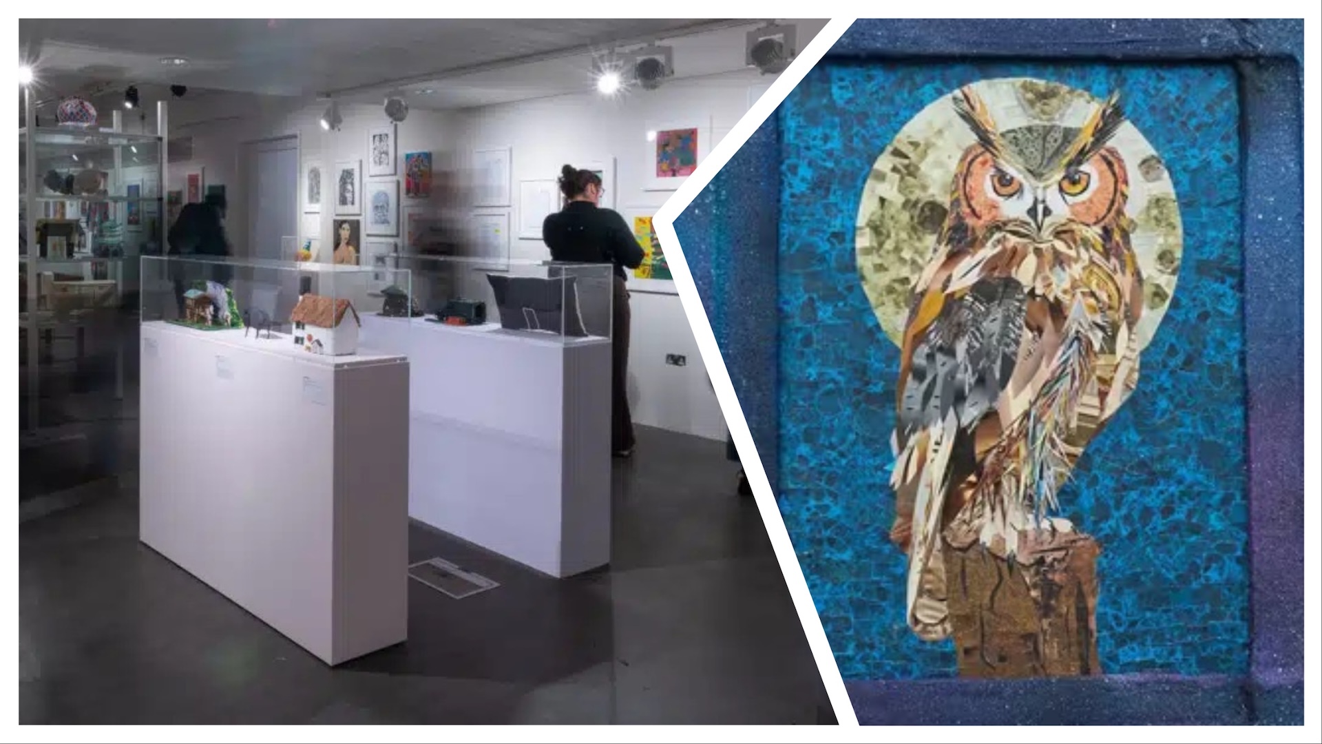 Koestler Arts’ Night Owls and Abstractions exhibits