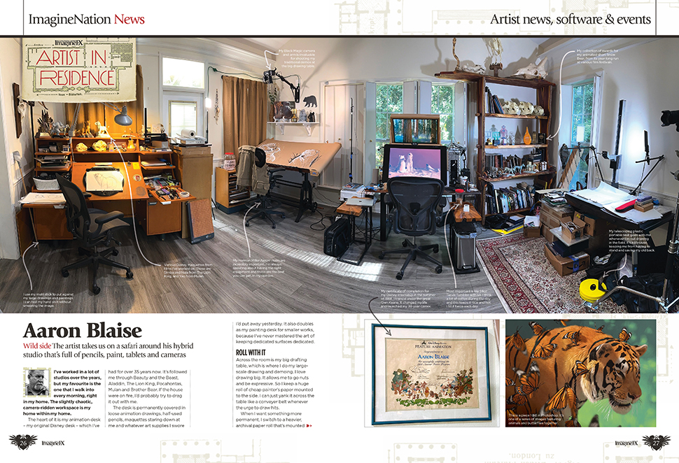 Imagery from issue 262 of ImagineFX magazine