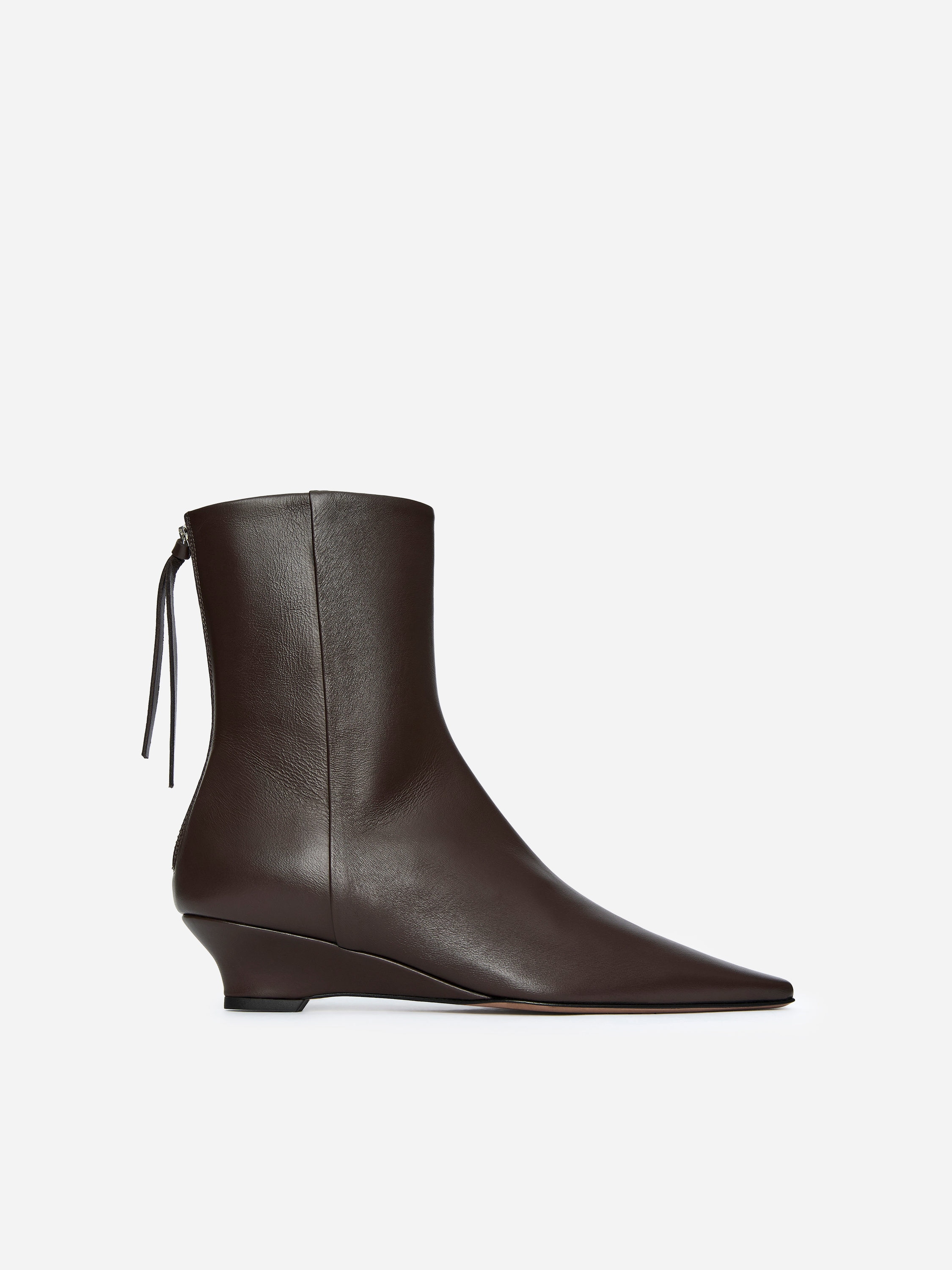 Wedge Ankle Boots &amp;ndash; Brown &amp;ndash; Women &amp;ndash; Arket Gb