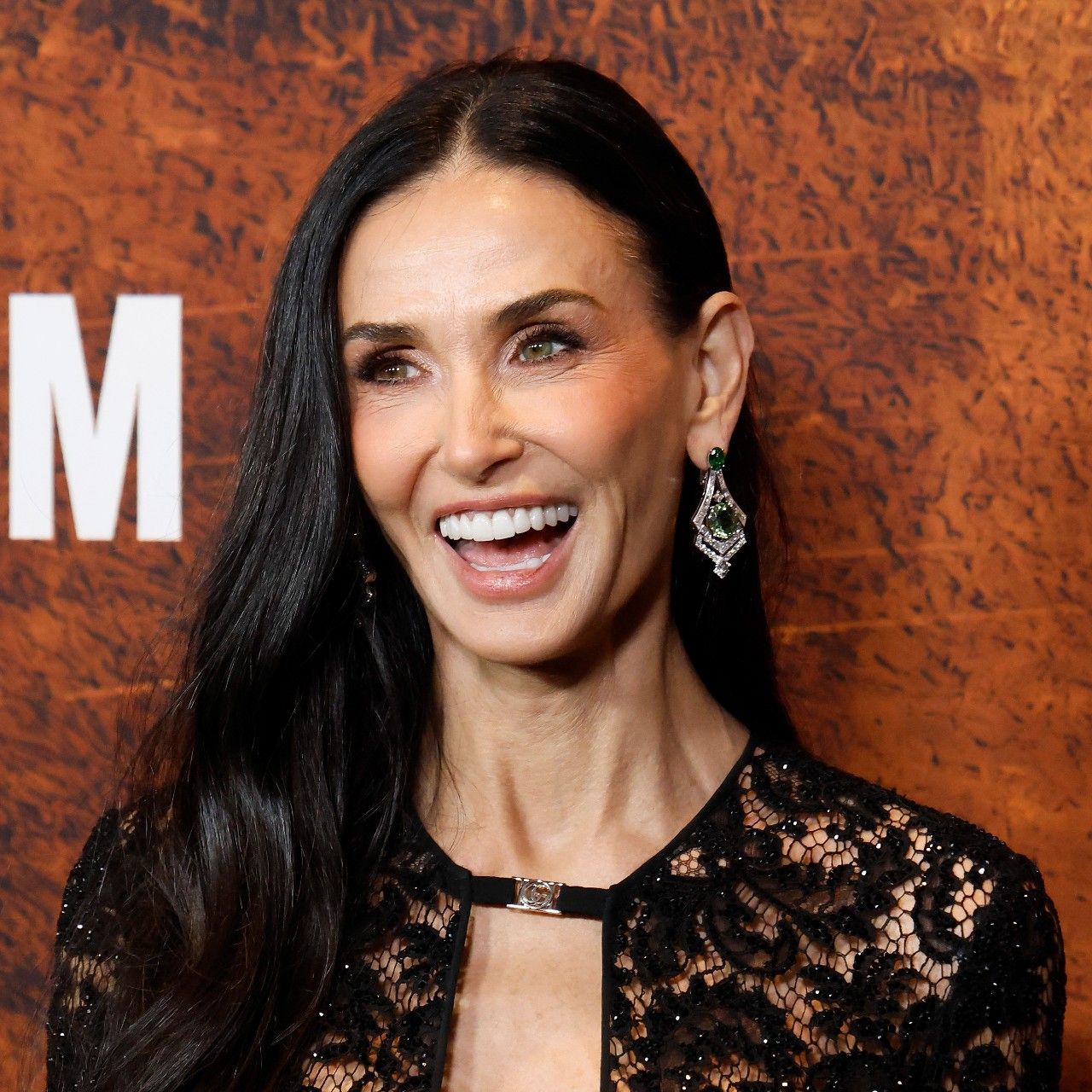 Demi Moore's New Hydro Bob Is Definitely The Star of Milan Fashion Week