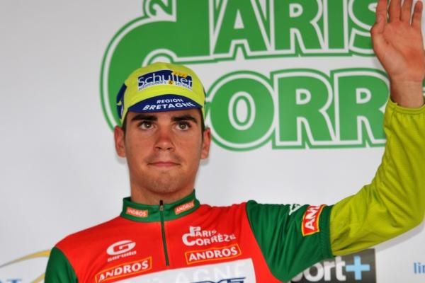Johan Le Bon (Bretagne - Schuller) on the podium.