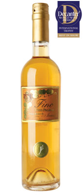 DWWA 2013 International Trophies, Gonz&Atilde;&iexcl;lez Byass Tres Palmas Sherry Spain NV