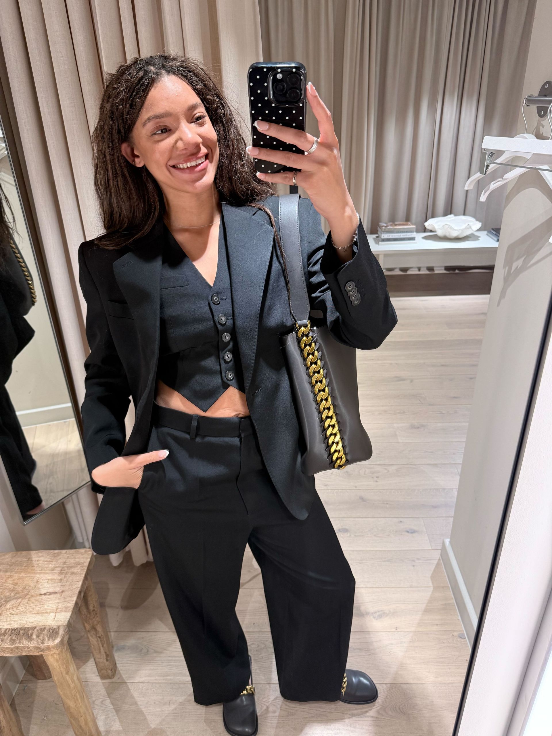 Junior Fashion Editor Imani wearing H&M x Stella McCartney