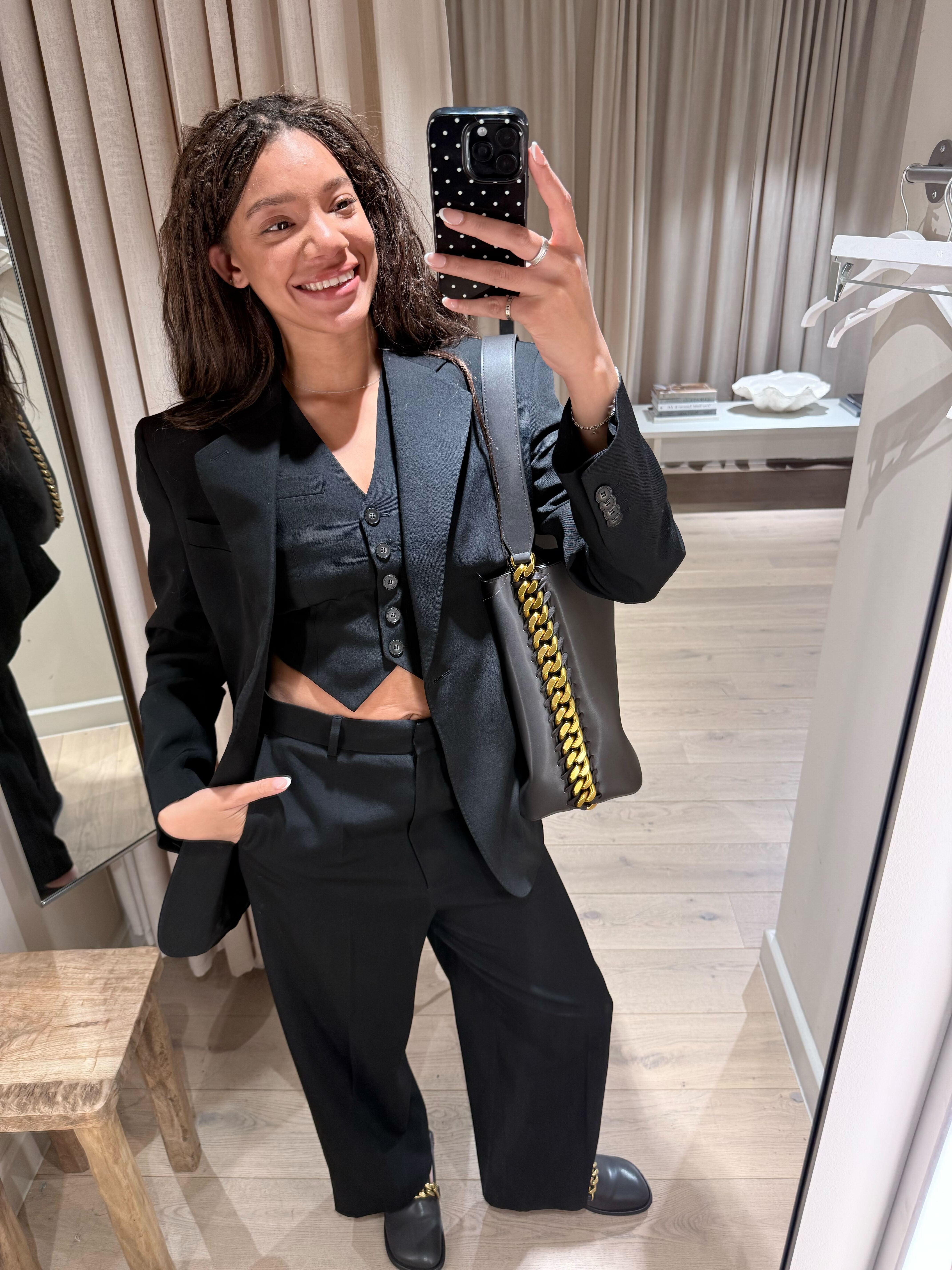 Junior Fashion Editor Imani wearing H&amp;amp;M x Stella McCartney