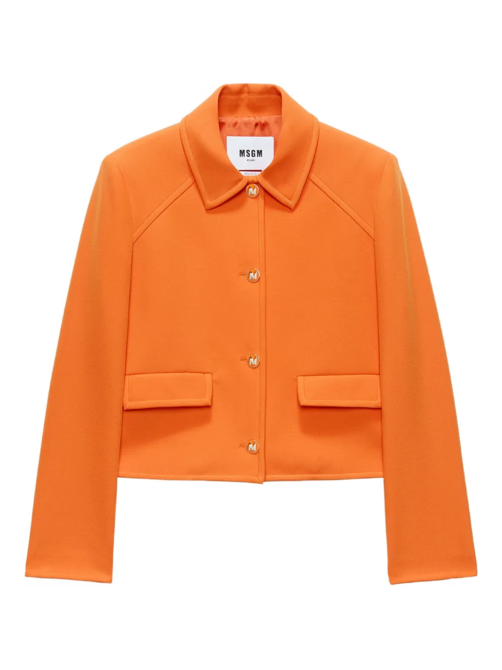 Msgm Cropped Fitted Jacket | 38