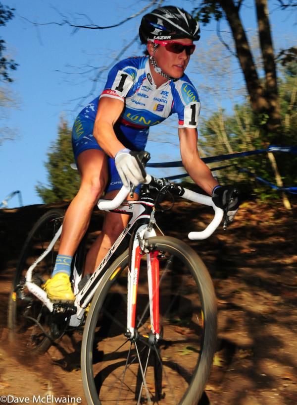 Katerina Nash (Luna Pro Team) is also a world-class mountain biker