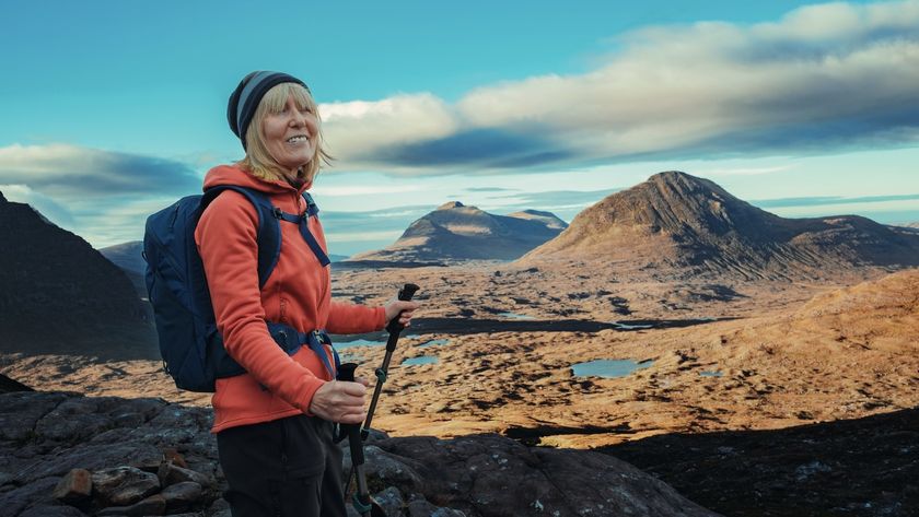 Hiking on Beinn Eighe, Scotland