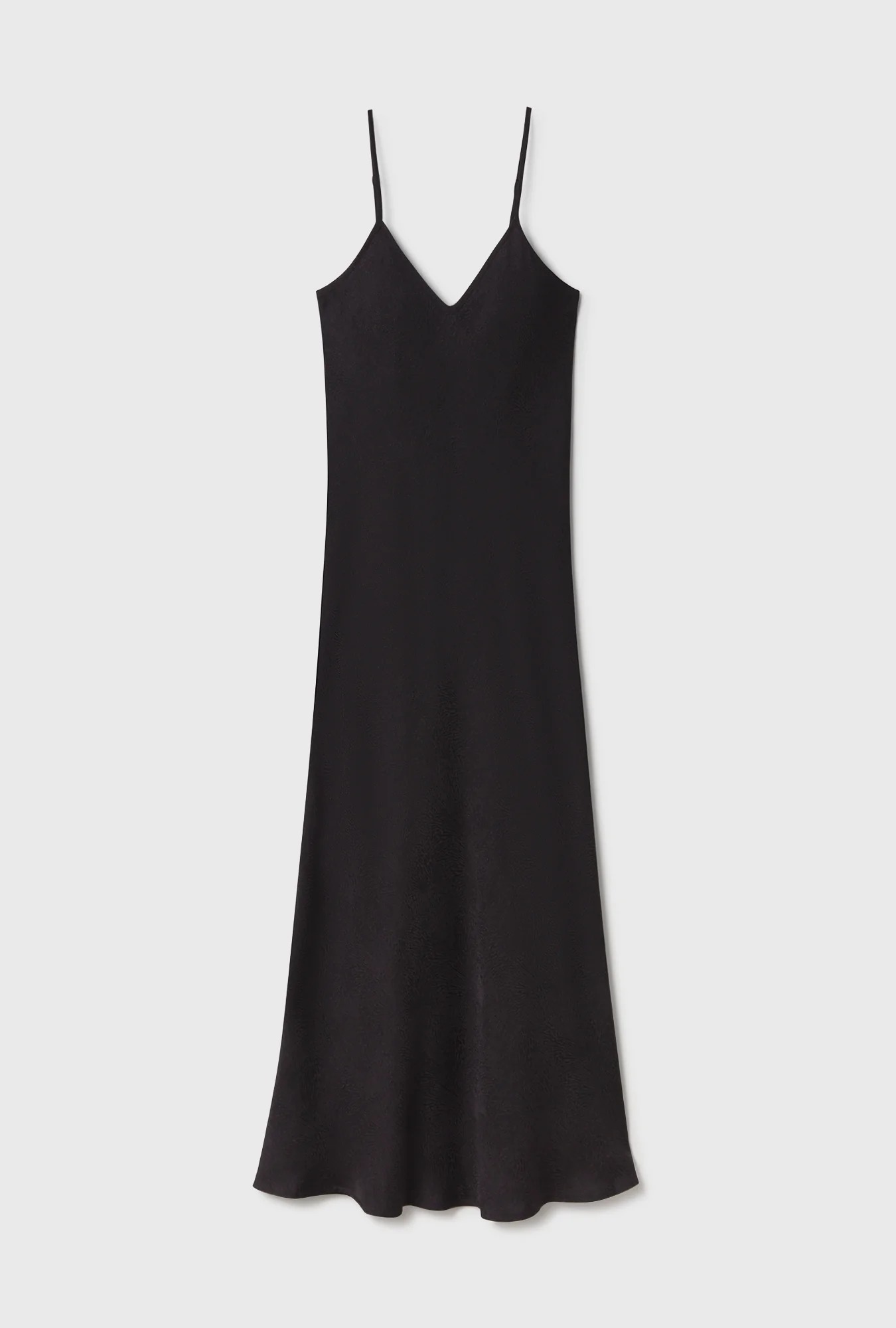 Silk Laundry, 90s Slip Dress Black