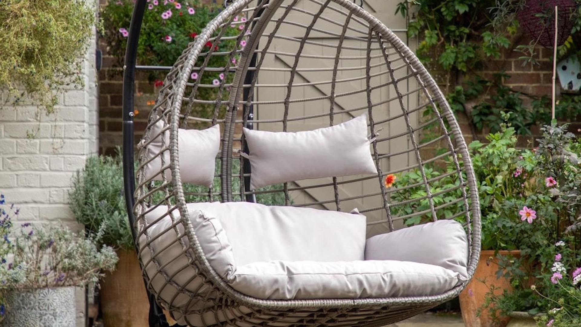 Rattan hanging chair