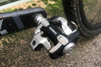 power meter on gravel bike