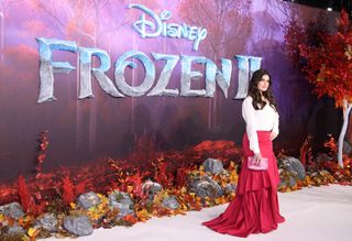 Idina Menzel attends the Frozen 2 European premiere at BFI Southbank on November 17, 2019 in London