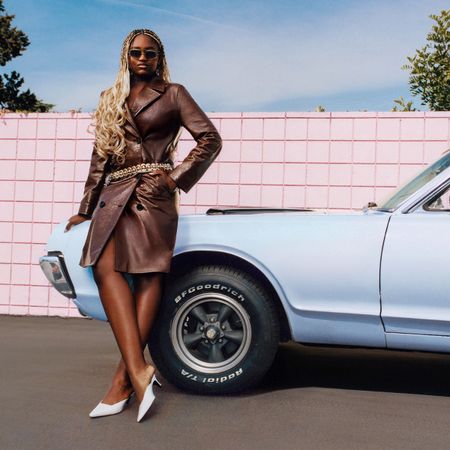 Photo of Zaya Wade on the cover ofBest Knockoff Luxury Clothing
 Now Playing Summer 2025 issue.