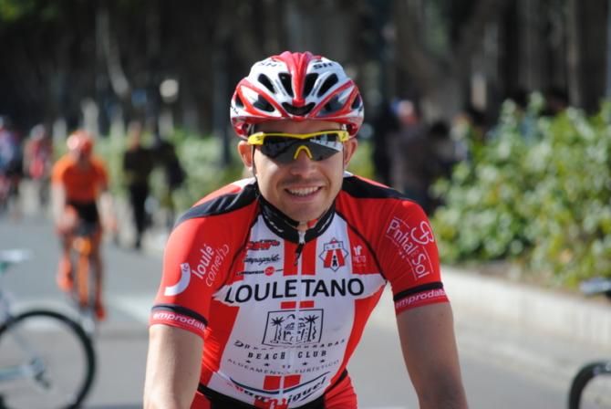 Fran Moreno, brother of Maribel Moreno, ex Androni and Caja Rural, now riding for Portuguese Continental team Loluletano.
