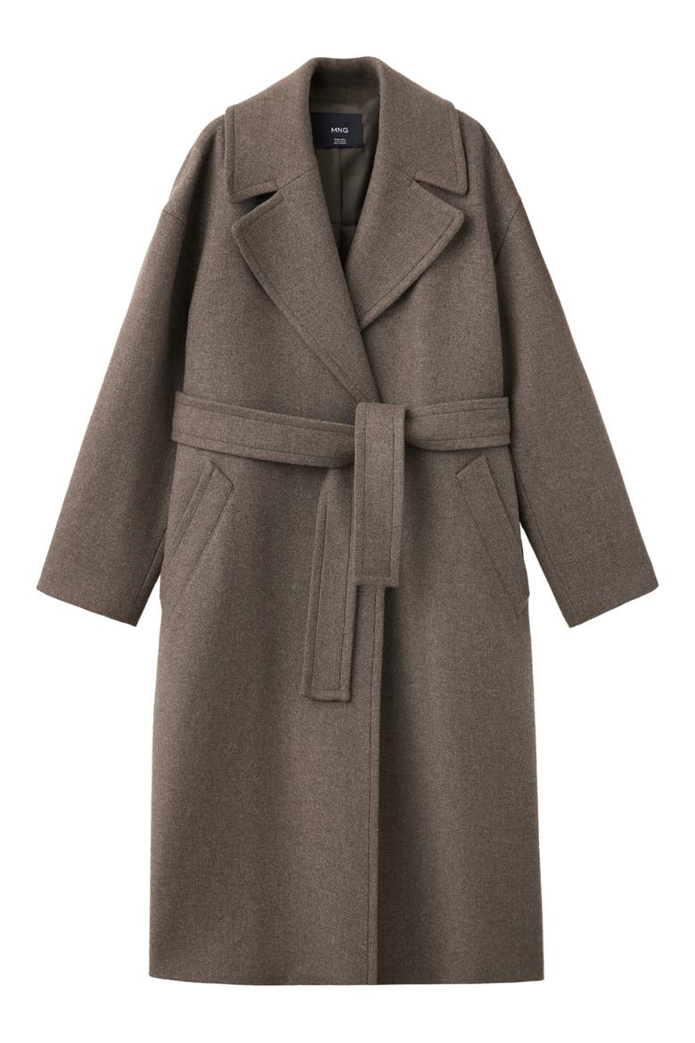 Traviata Oversized Wool Blend Coat