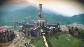 The Imperial City in No Man's Sky.