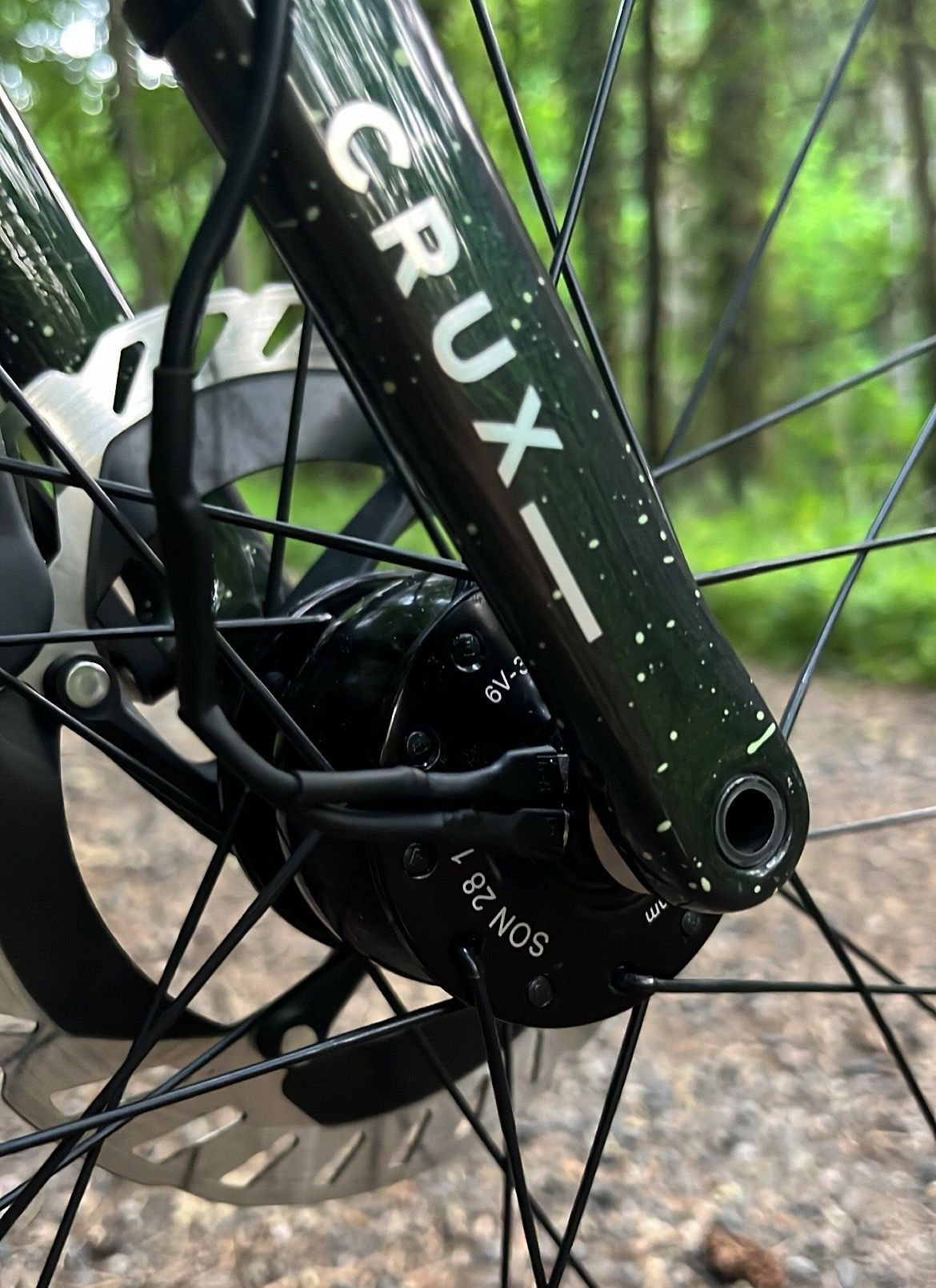 The Schmidt SON28 dynamo hub