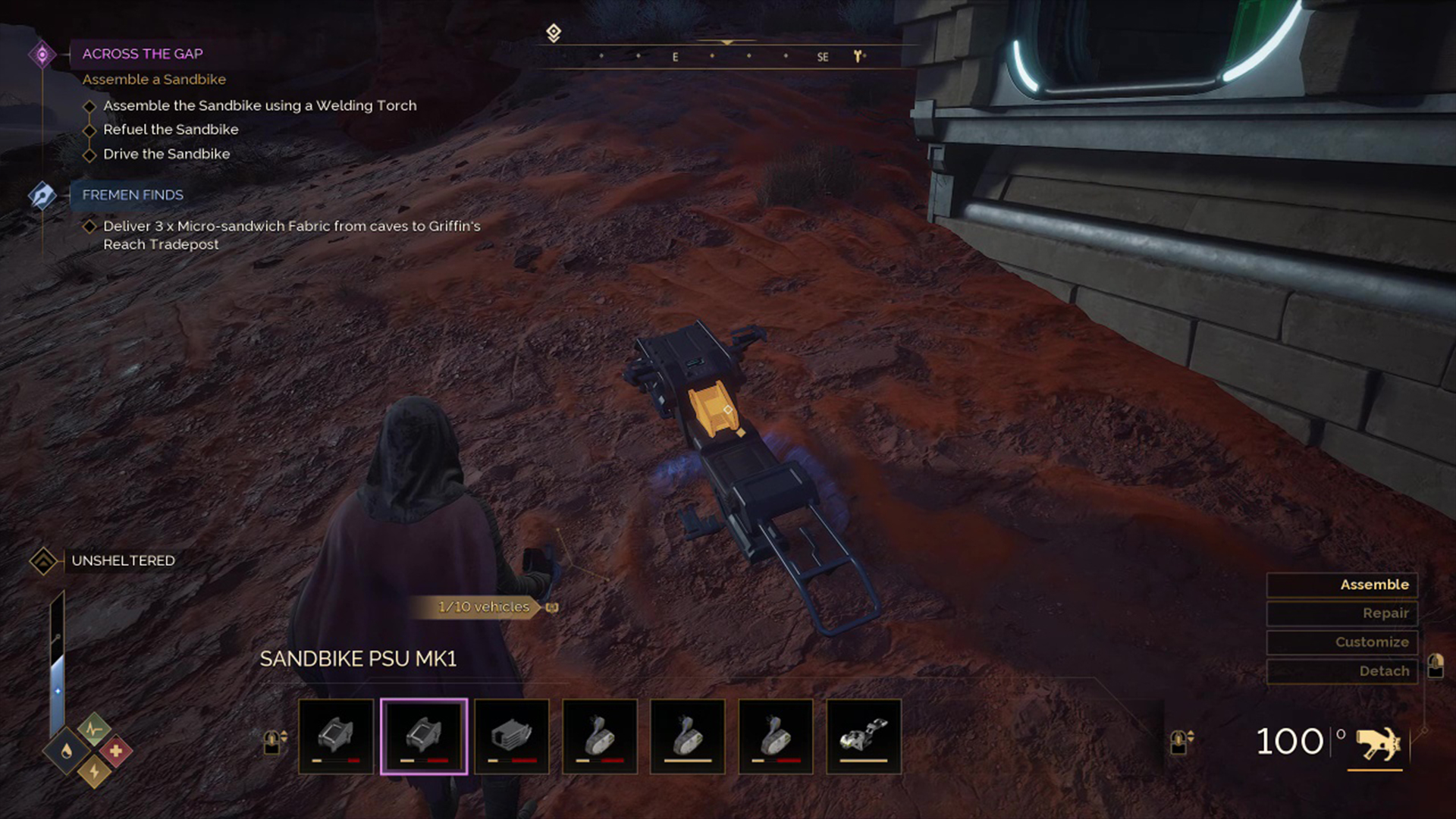 Dune Awakening Vehicles