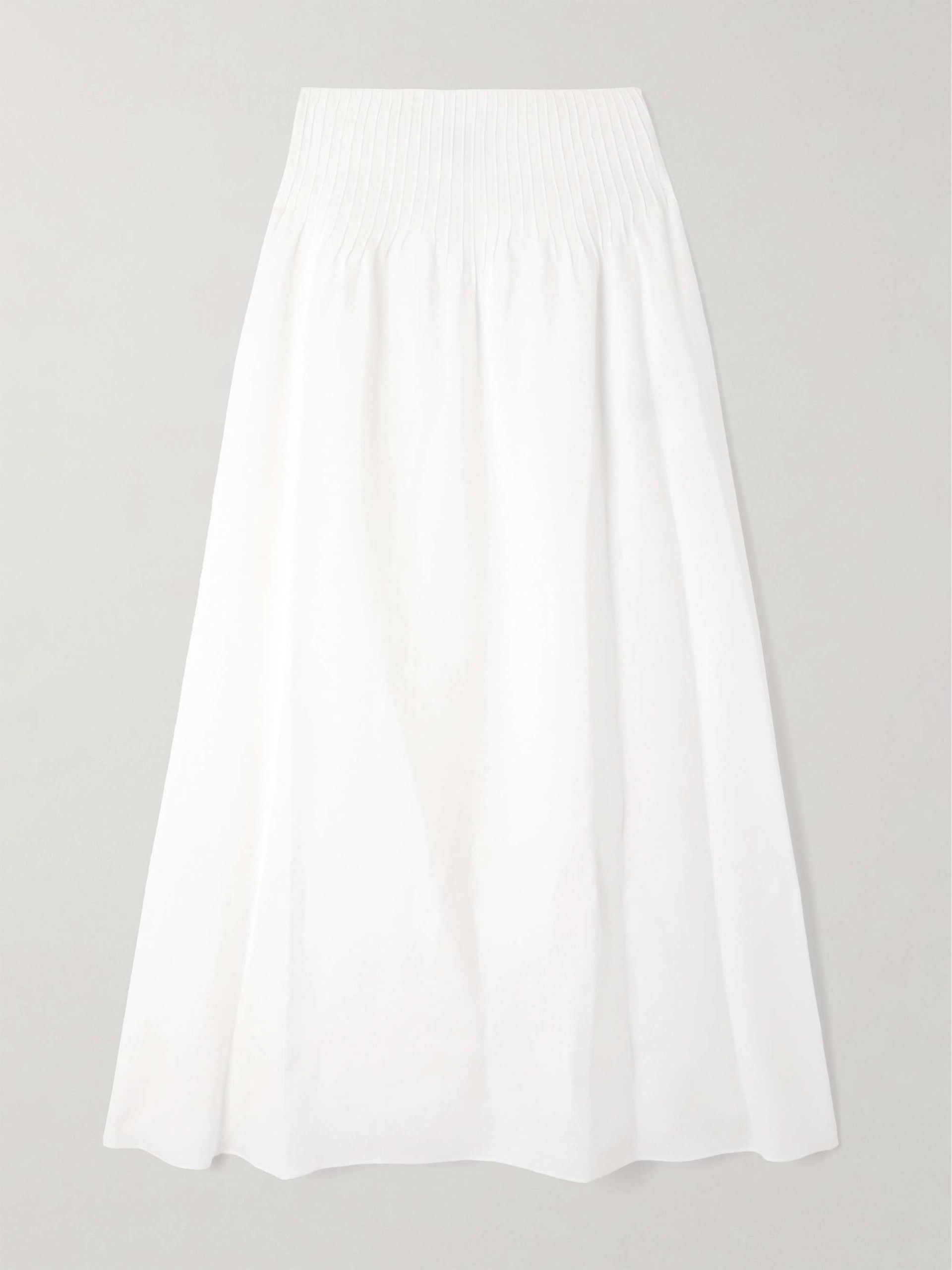 Penelope Linen Midi Skirt