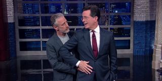 jon stewart late show stephen colbert