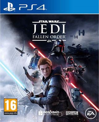 Star Wars Jedi Fallen Order Ps4 Box Art