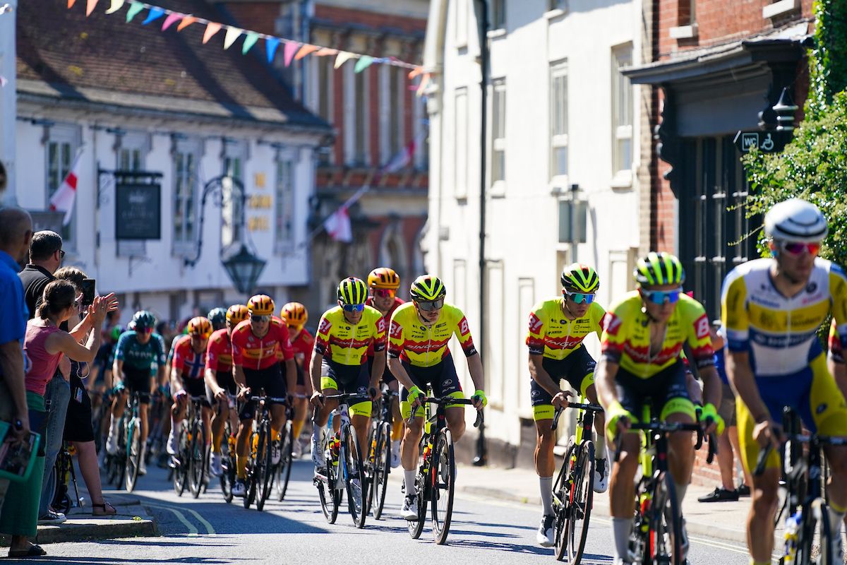 Picture by Zac Williams/SWpix.com - 07/09/2023 - Cycling - 2023 Tour of Britain - Stage 5: Felixstowe to Felixstowe (192.4km) - The Peloton