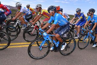 Nairo Quintana in the bunch during stage 4 at the Vuelta a San Juan