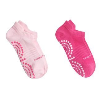 sweaty betty pink reformer socks