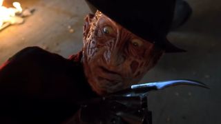 Freddy Krueger in shock in Freddy Vs. Jason