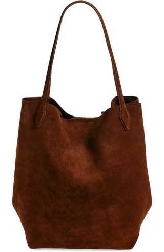 Oversize Suede Shopper