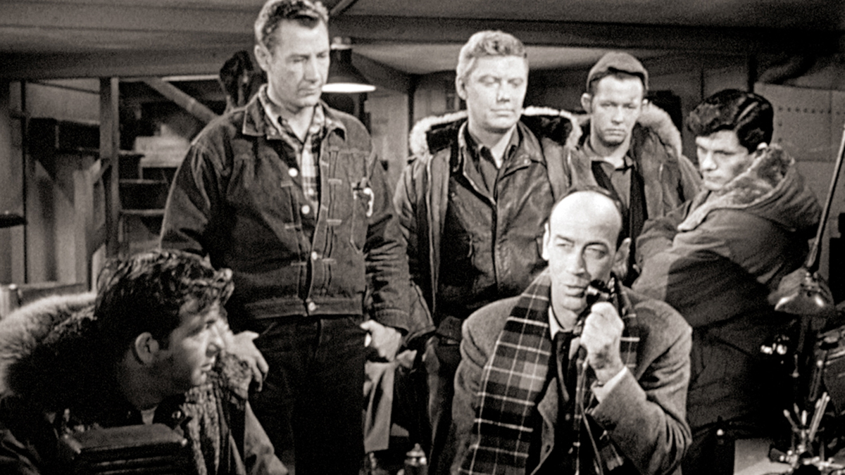 The end of the original 1950s The Thing