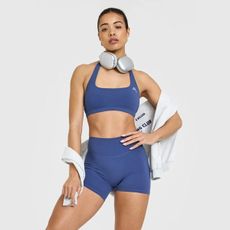 oner active model in softmotion bra and shorts