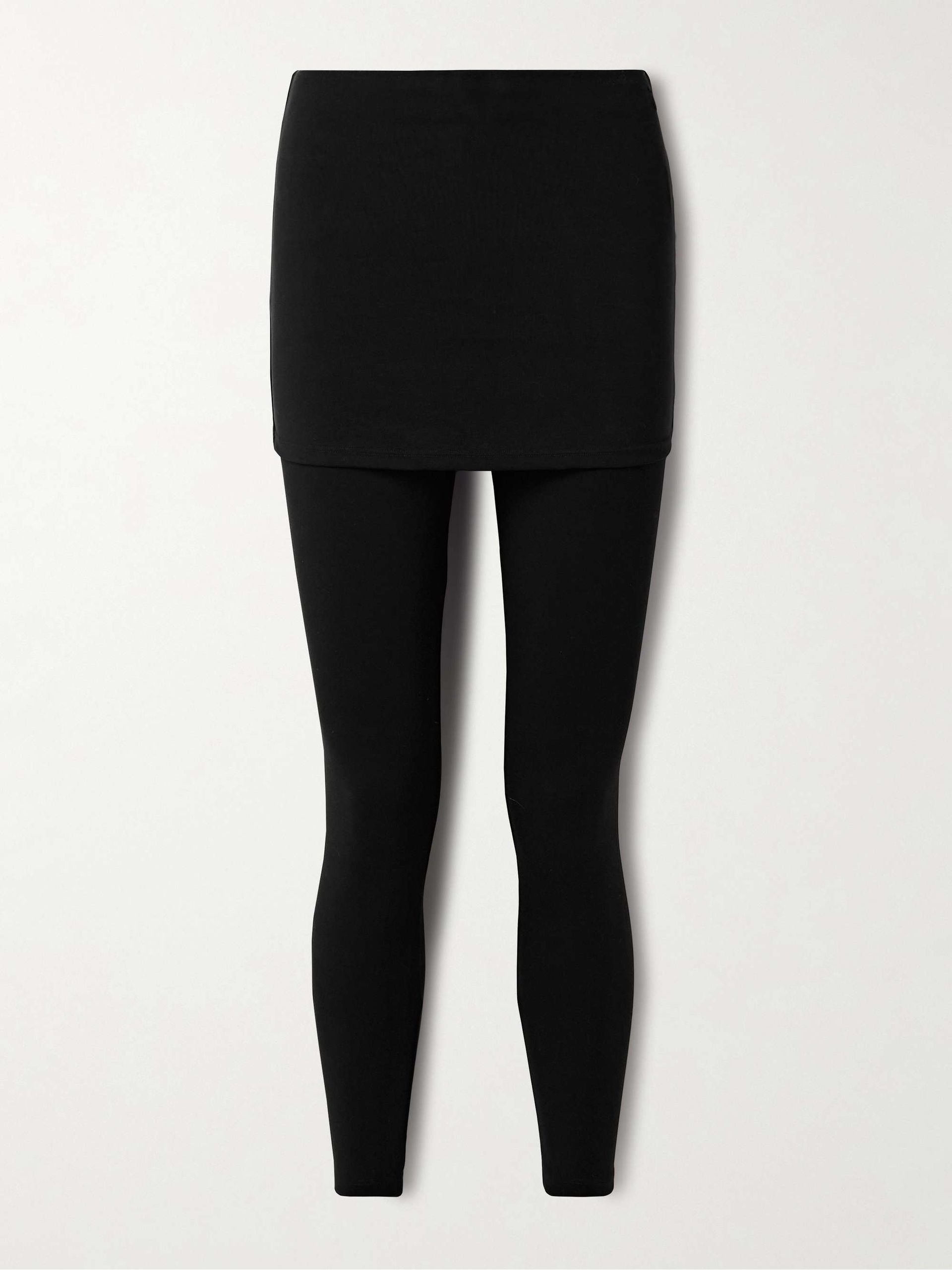Joy Layered Stretch-Tencel™ Lyocell Jersey Leggings