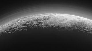 pluto majestic mountains