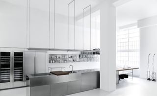 Boffi kitchens and wardrobes punctuate the space