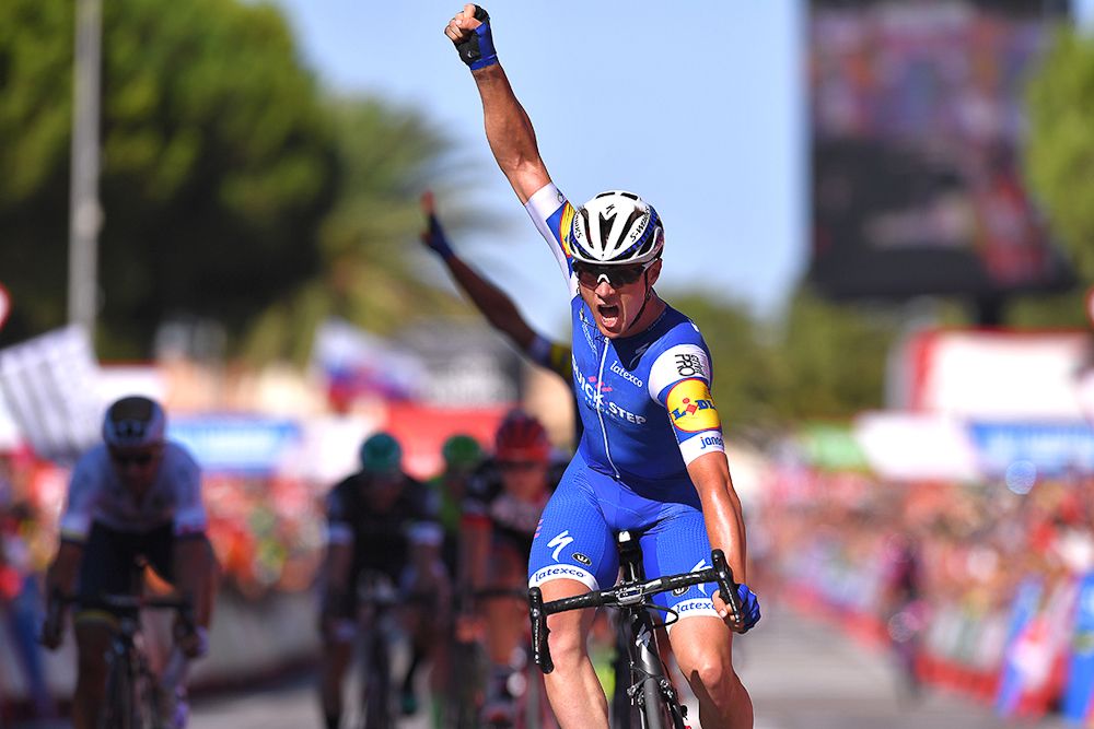 Yves Lampaert wins stage 2 at the Vuelta