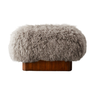 Pelosa Sheepskin Ottoman