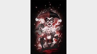 Cover art for Harley Quinn: Black + White + Redder #5