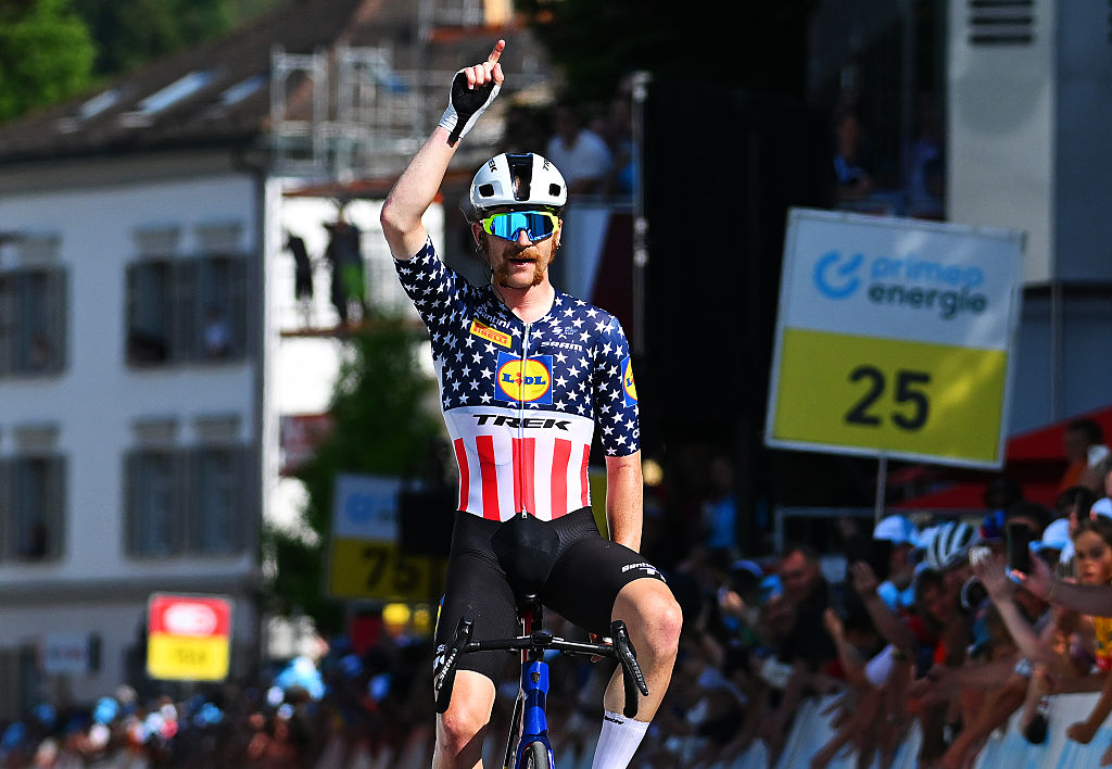 Quinn Simmons wins stage Tour de Suisse 2025