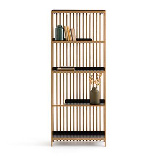 La Redoute wooden slatted bookshelf