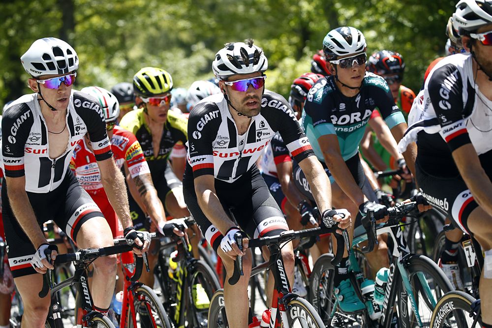 Tom Dumoulin (Sunweb) during stage 9 at the Giro d'Italia