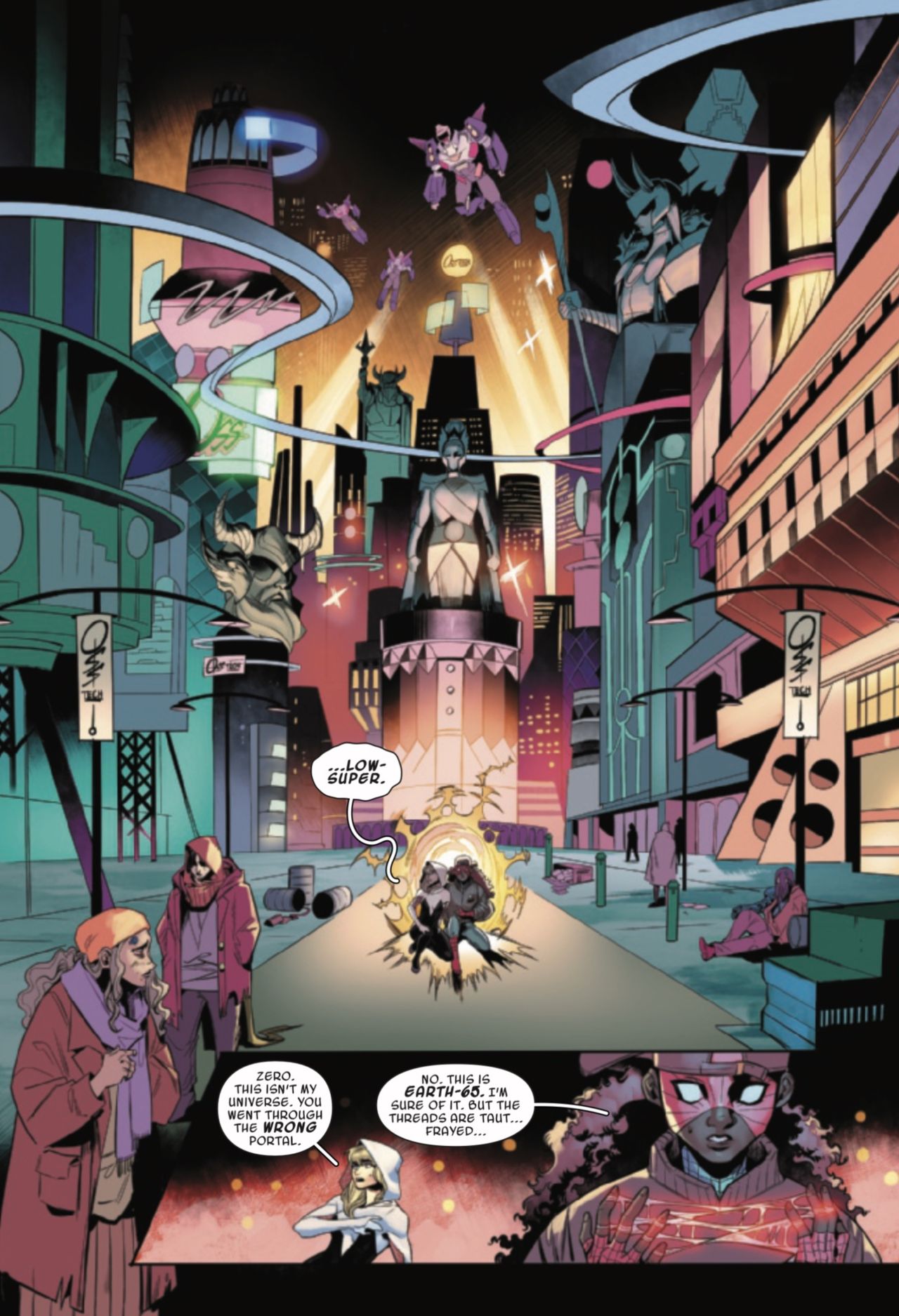 Spider-Gwen: Gwen-Verse #1 preview pages