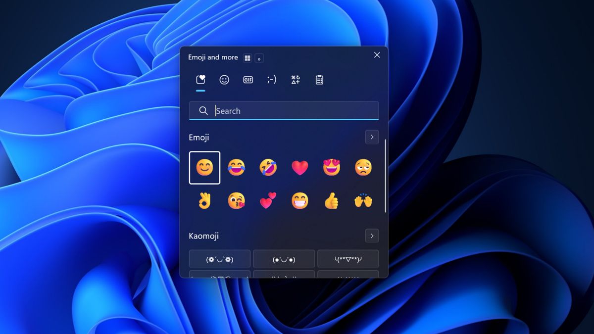 Windows 11 Emojis and more tool