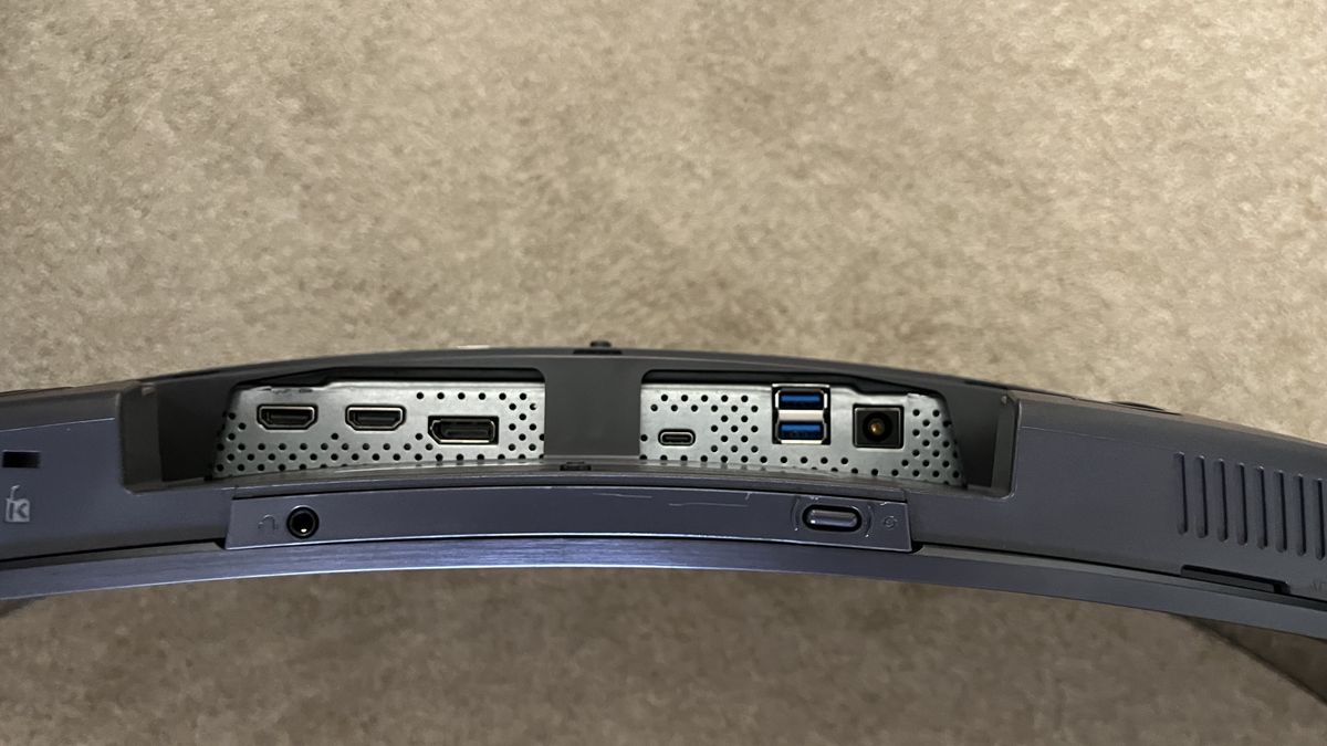 An LG Ultragear GX9 on a desk