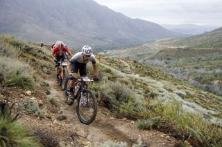 Nino Schurter during Stage 7 of the 2024 Absa Cape Epic Photo by Nick Muzik/Cape Epic