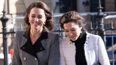 Princess of Wales and Queen Mary of Denmark visit the Danner Crisis Centre in 2022